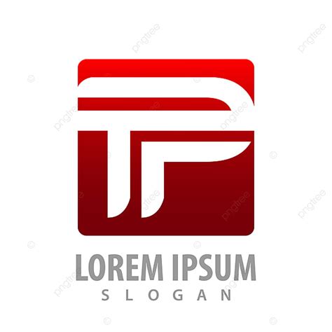 Tp Clipart Transparent Background Square Initial Tp Letter Concept