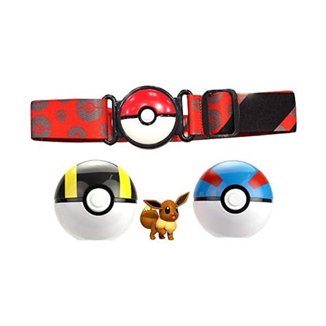 Bandai Pokémon Ceinture Première Ball Ultra Ball Et Figurine 5