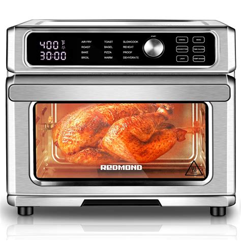 REDMOND Air Fryer Toaster Oven 23 Quart,12 in 1 Air Fryer Oven ...