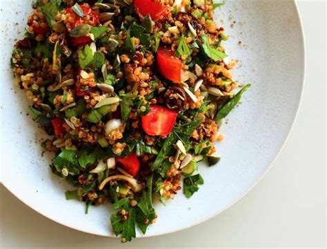 Des Repas Froids Pour L T Taboule De Quinoa Recette V G Tarienne