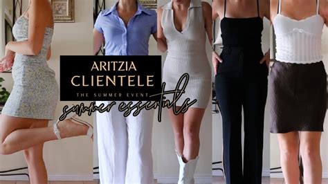 ARITZIA CLIENTELE SALE 2022 SUMMER MUST HAVES I Bought Over 1000