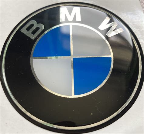 4 X BMW Adhesive Sticker Wheel Emblem Gel Centre Cap Size Domed Size 70