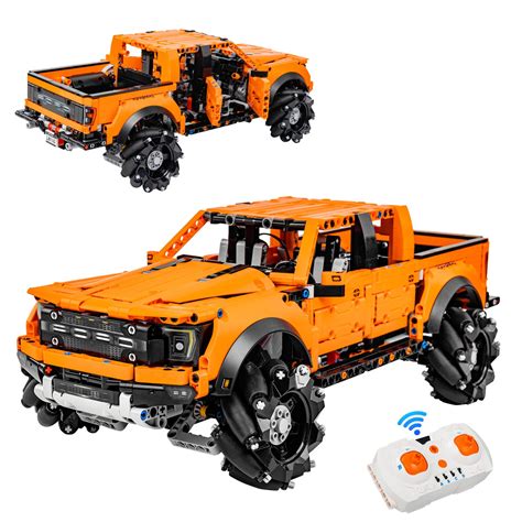 Raptor Pickup F 150 Remote Control Carcars Building Kits For Adultscompatible With Lego