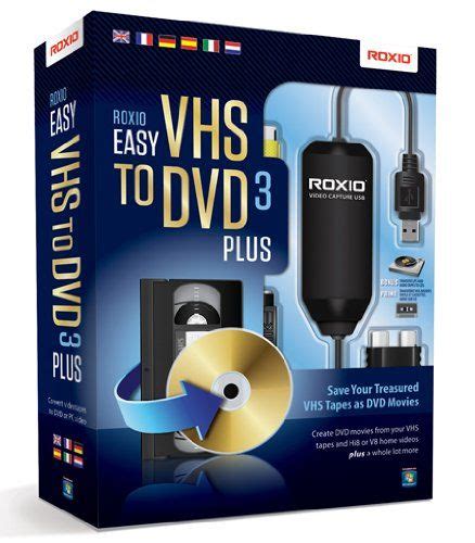 Roxio Easy VHS To DVD 3 Plus PC In 2024 Vhs To Dvd Dvd Vhs Tapes