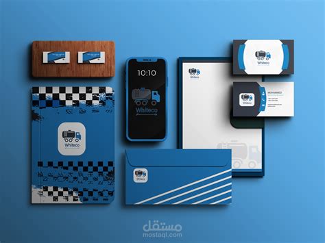 تصميم هوية بصرية لتطبيق Visiual Identity Design مستقل