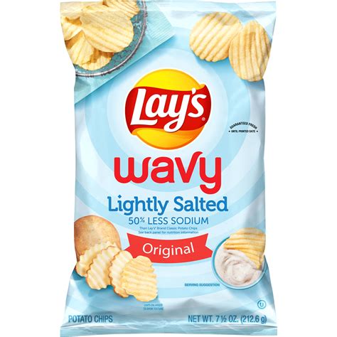 Lay's Wavy Original Potato Chips Shop Chips At H-E-B | lupon.gov.ph