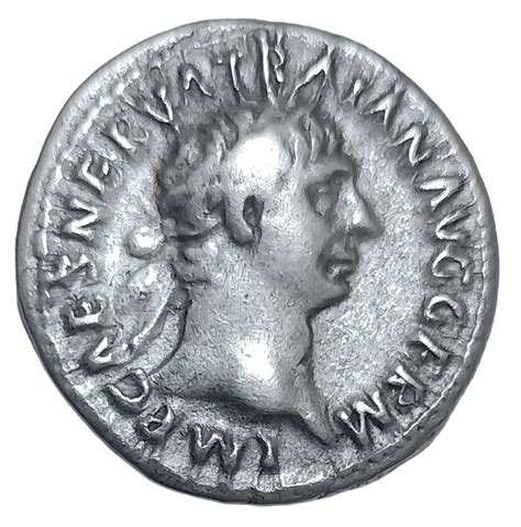 Imperio Romano Trajano D C Denarius Rome Ad Victory