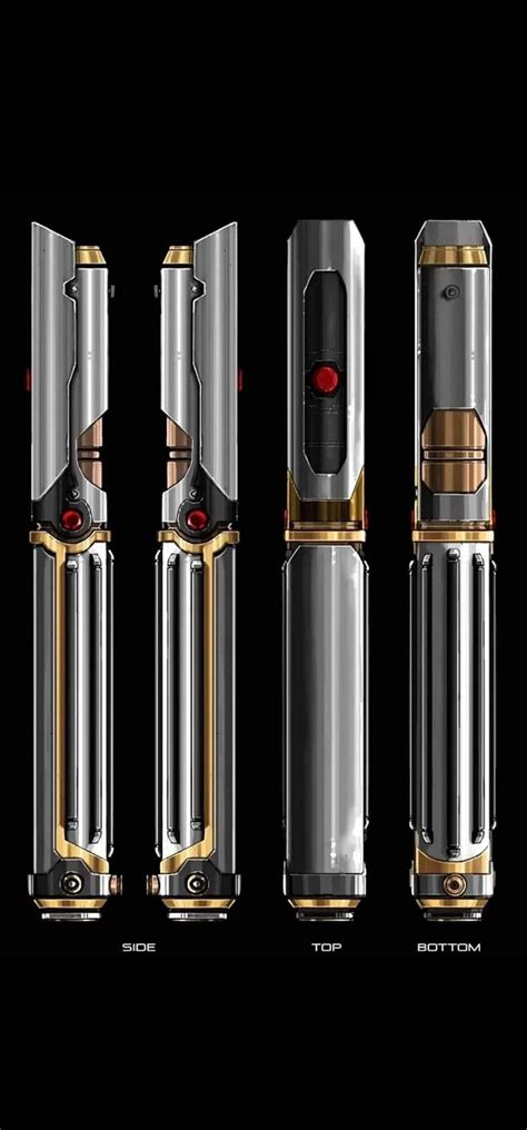 Elegant lightsaber hilt in 2022 | Star wars ships design, Star wars ...