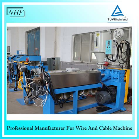 High Efficiency Line For PTFE Cable Extrusion Extruder Machine For