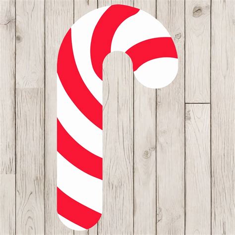 Candy Cane Svg Christmas Candy Svg Holiday Candy Stick Svg Vector