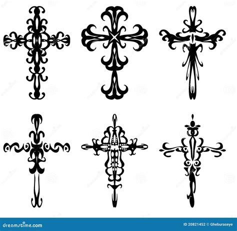 Crosses Stock Vector Illustration Of Faith Artistic 20821452