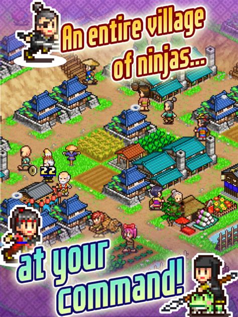 Kairosoft’s Latest Title ‘Ninja Village’ is Now Available – TouchArcade