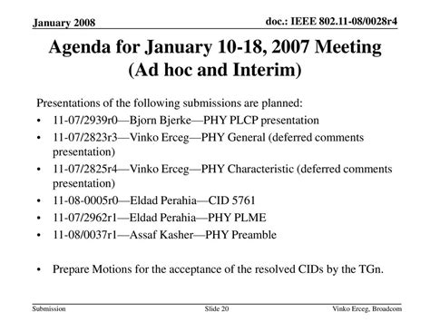 Lb115 Phy Ad Hoc Agenda And Minutes Ppt Download