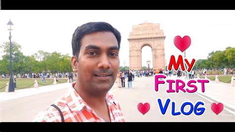 My First Vlog ️ My First Vlog 2023 India Gate Se🔥 Varun B Vlogger Youtube