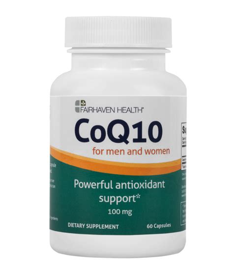 Coq10 Supplement For Male And Female Reproductive Health Uk