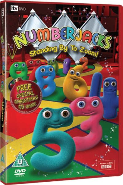 Numberjacks Standing By To Zoom Dvd 2007 Cert U Expertly