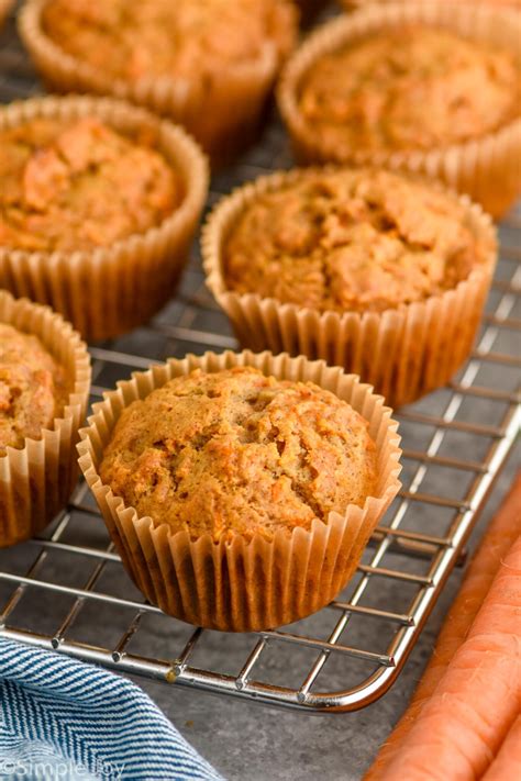 Carrot Cake Muffins Simple Joy