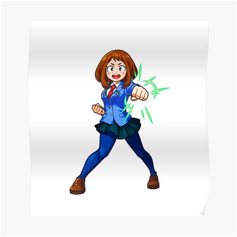 Ochako Uraraka Boku No Hero Academia Poster For Sale By Medshop Art