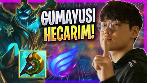 Gumayusi Tries Hecarim With New Rework T Gumayusi Plays Hecarim