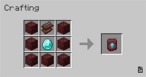 I Made A Custom Crafting Recipe For The Netherite Template Rminecraft