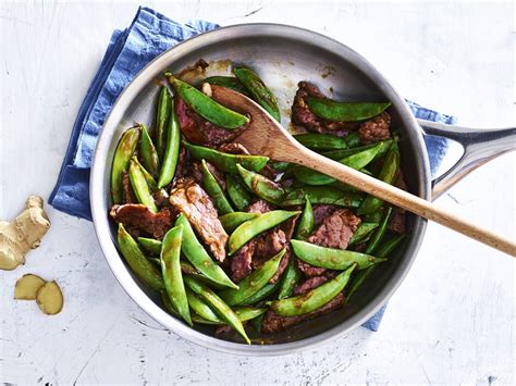 Beef And Sugar Snap Pea Stir Fry Savory