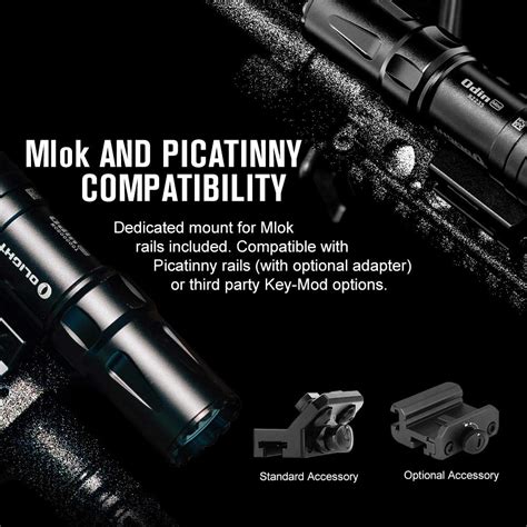 Buy Olight Odin Mini Lumens Ultra Compact Rechargeable Mlok Mount