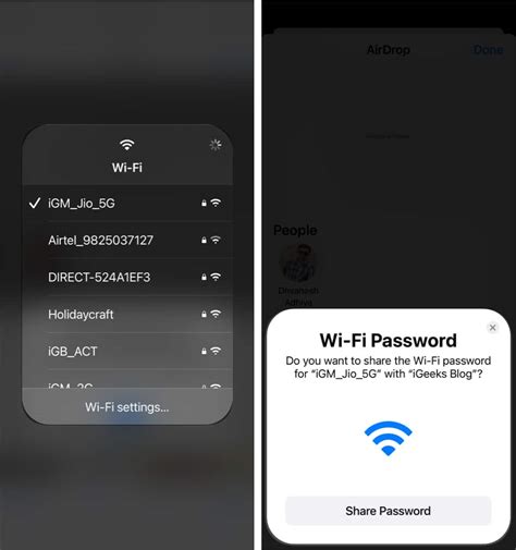 C Mo Compartir Contrase As Wi Fi Desde Iphone Ipad Y Mac Es Atsit