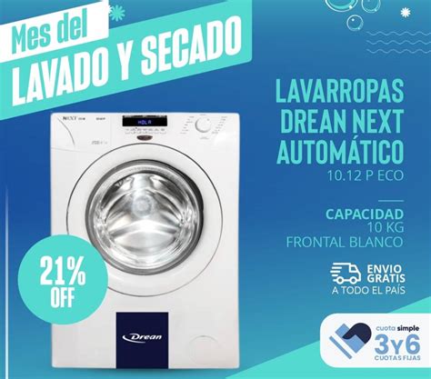 Lavarropas Drean Next Autom Tico P Eco Oferta En Grupo Marquez