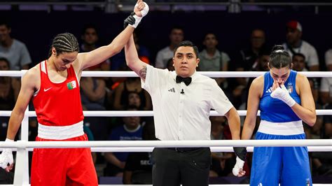 JO 2024 boxe Tu es une amie Imane Khelif a accepté les excuses d