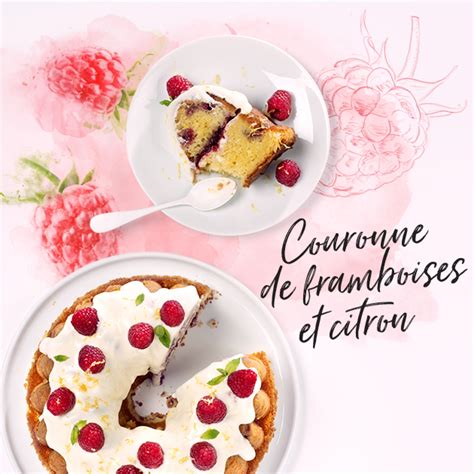 Couronne De Framboises Et Citron