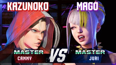 Sf Kazunoko Cammy Vs Mago Juri High Level Gameplay Youtube