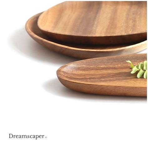 Modern Wooden Plate Event Props Rental Singapore Dreamscaper Sg