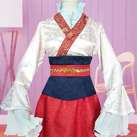 For The Hua Mulan Princess Cosplay Costume Hua Mulan Princess Etsy