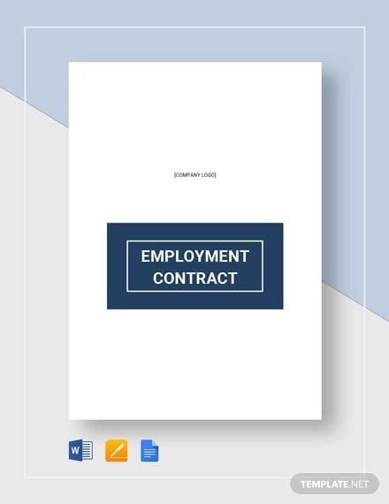 18+ Employment Contract Templates - Pages, Google Docs, Word, PDF