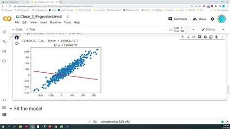 9 Regresión Lineal Implementación en Python YouTube