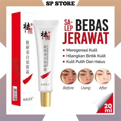 Jual Bpom Salep Flek Hitam Melasma Black Spots Krim Bintik Hitam