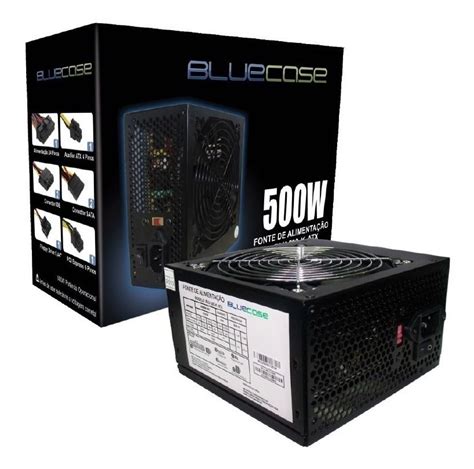 Fonte Atx Bluecase 500w Reais Pfc