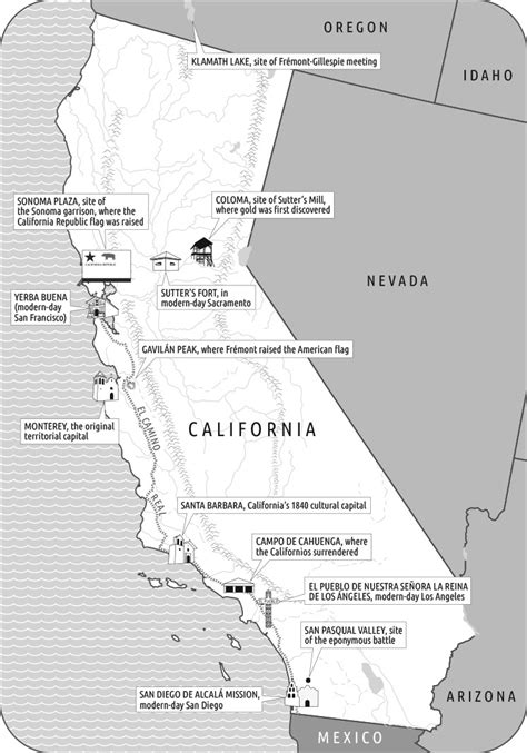 California History map – Maps, Signage & Graphic Design