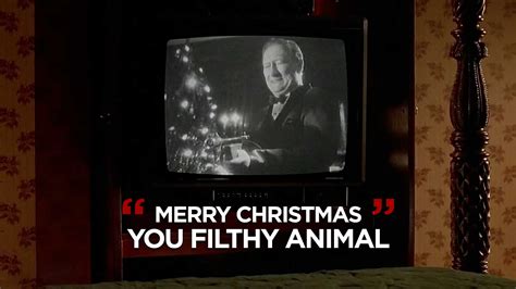 Where Did The Phrase Merry Christmas You Filthy Animal Come From