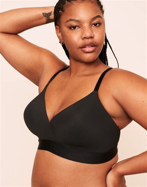 Makenna Lightly Lined Wireless Bra Black Plus Lightly Lined Adore Me