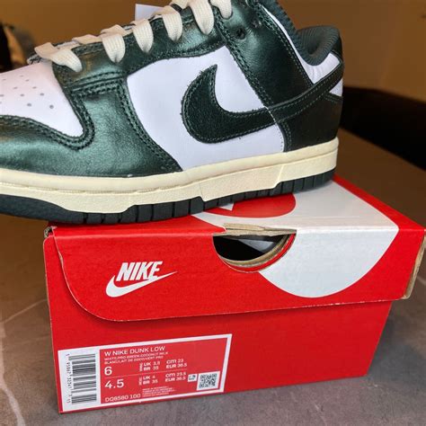 Nike Wmns Dunk Low Vintage Green Yahoo