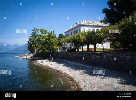 View Of Beautiful Park Of Villa Melzi Lake Como Italy Stock Photo Alamy