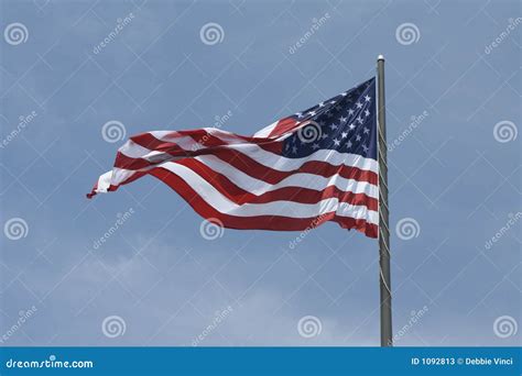 Old Glory-American Flag stock image. Image of freedom - 1092813