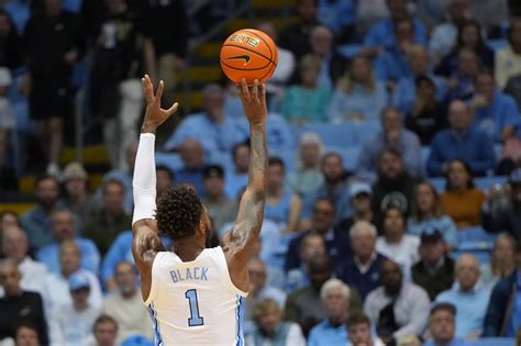 unc basketball  leaky blacks career night  wake forest