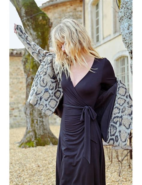 Long Wrap Dress Molly Bracken E Shop