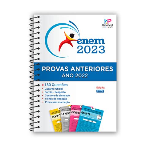 Enem Ultima Prova - Enem Com a Ultima Prova 2022+ Gabarito + Folha de Redação | Shopee Brasil