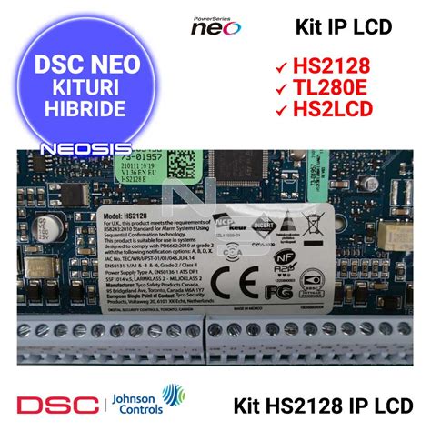 Kit Ip Dsc Neo Hs Tl Hs Lcd Neosis Ro