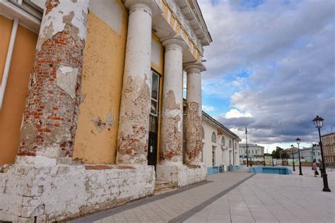 La Ciudad De Kolomna Calle De Zaitsev Rusia Foto De Archivo Editorial