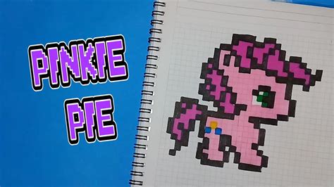 Como Dibujar A Pinkie Pie Pixel Art My Little Pony Pixelados Youtube