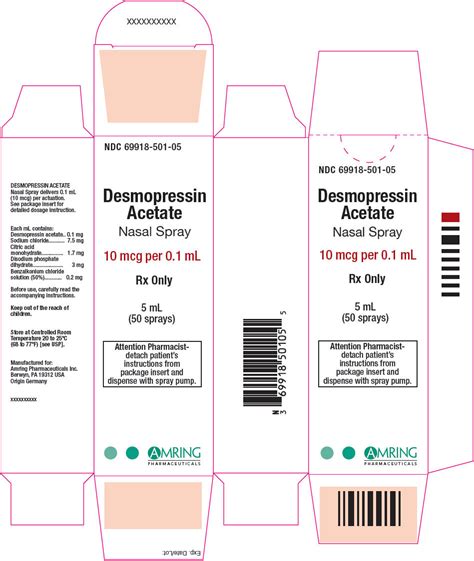 Desmopressin Acetate Spray